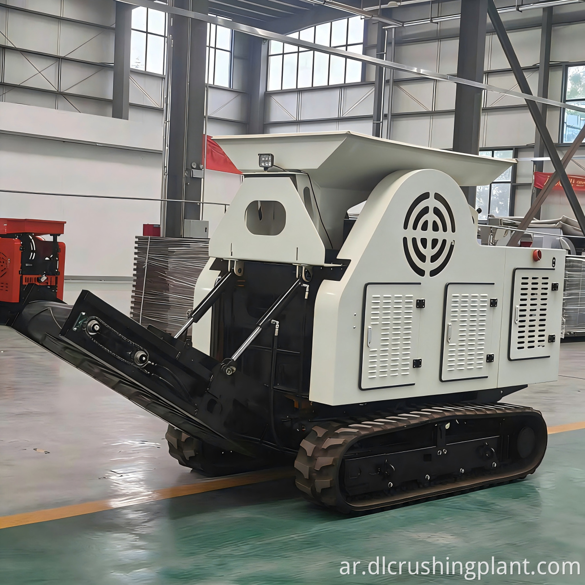 tracked mobile jaw crusher